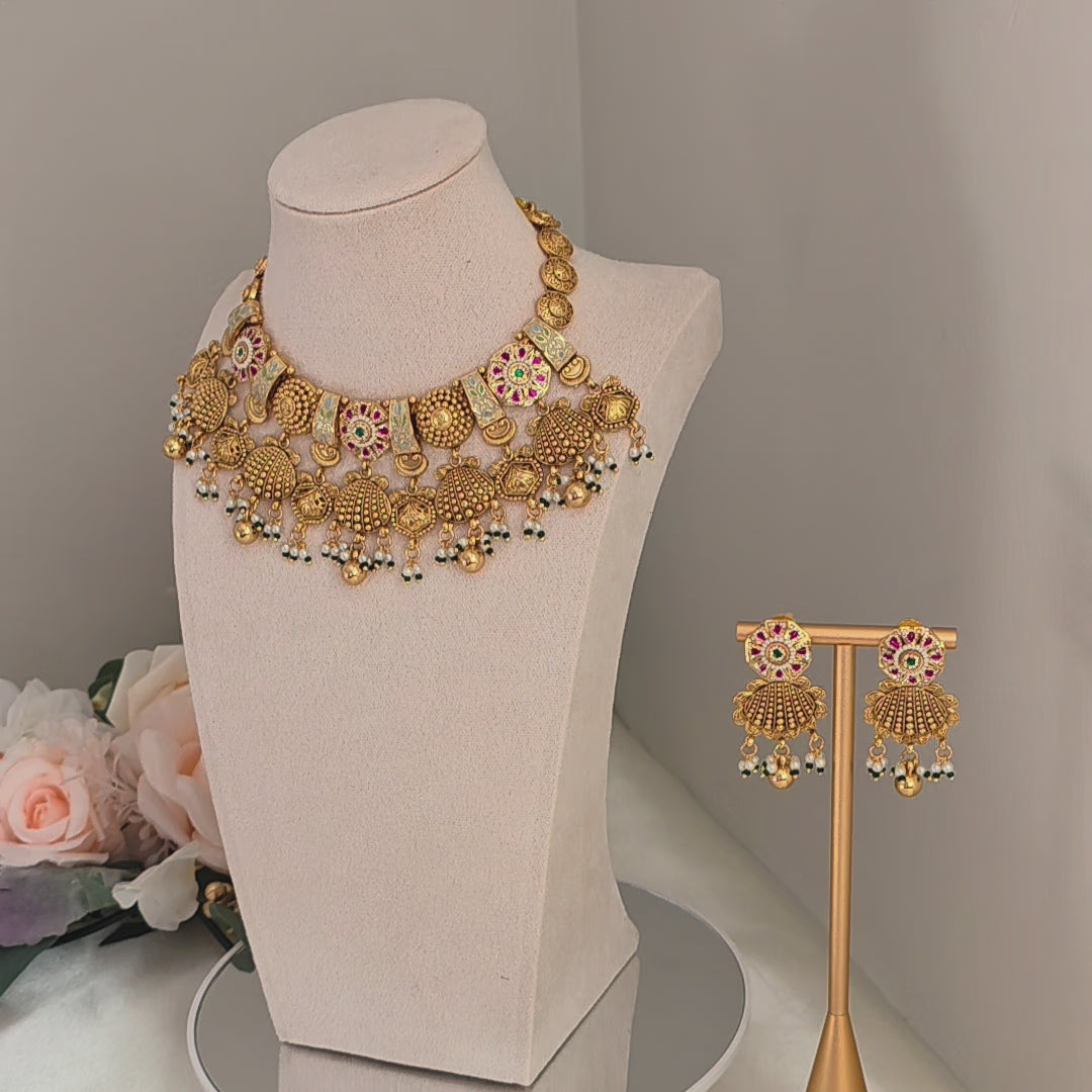 Anvika Heritage Necklace Set