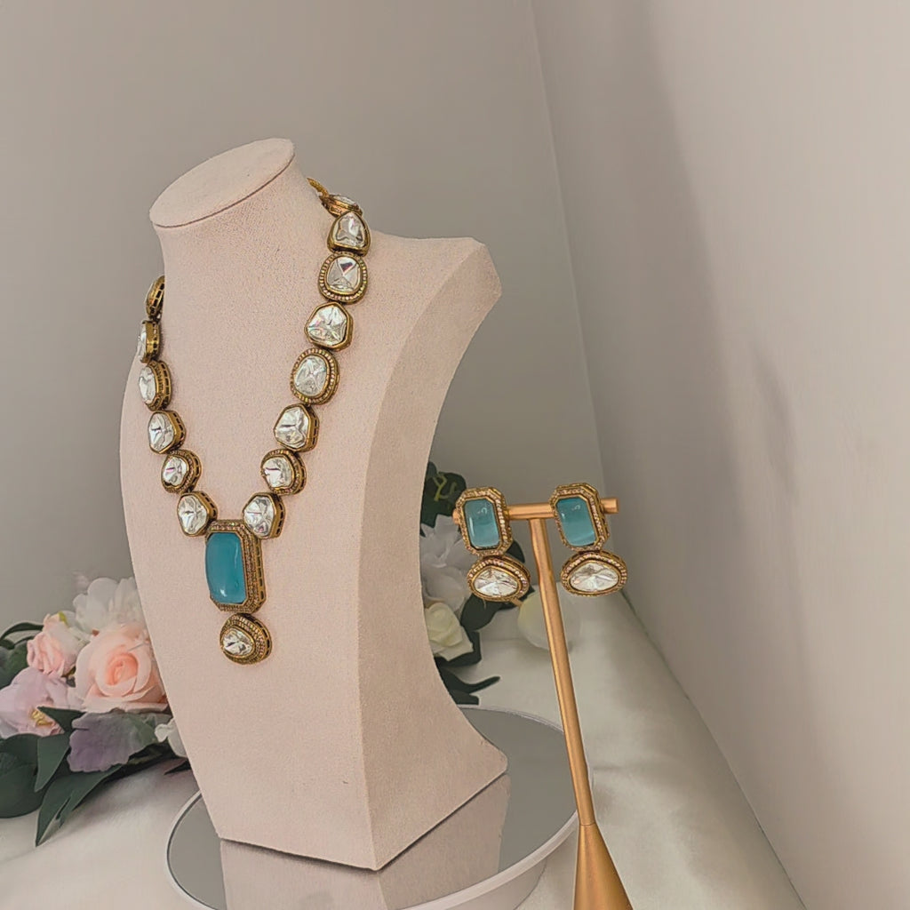 ZAIVREY Luxe Azure Statement Set