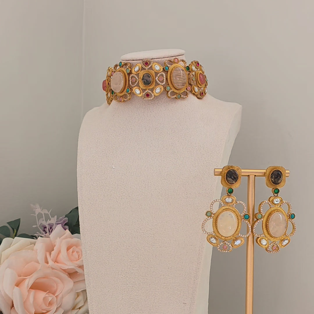 Aurelia Pastel Radiance Necklace Set