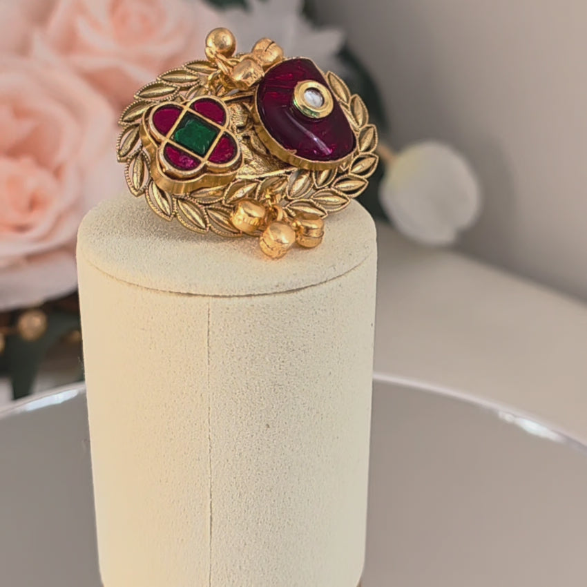 Rangriti Regal Statement Ring