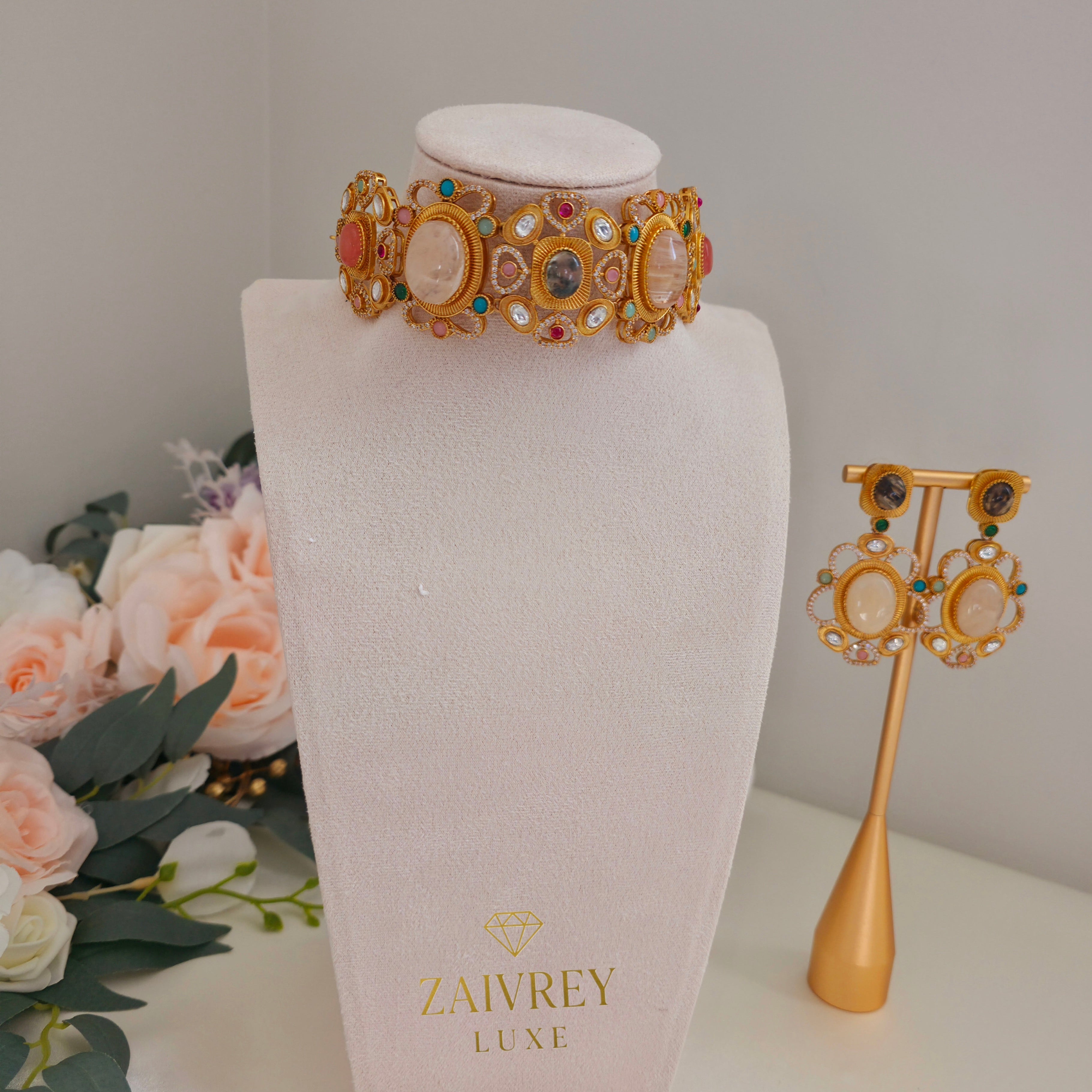 Aurelia Pastel Radiance Necklace Set