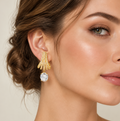 Cascade Cubic Zirconia Drop Earrings | Bridal & Party Jewelry