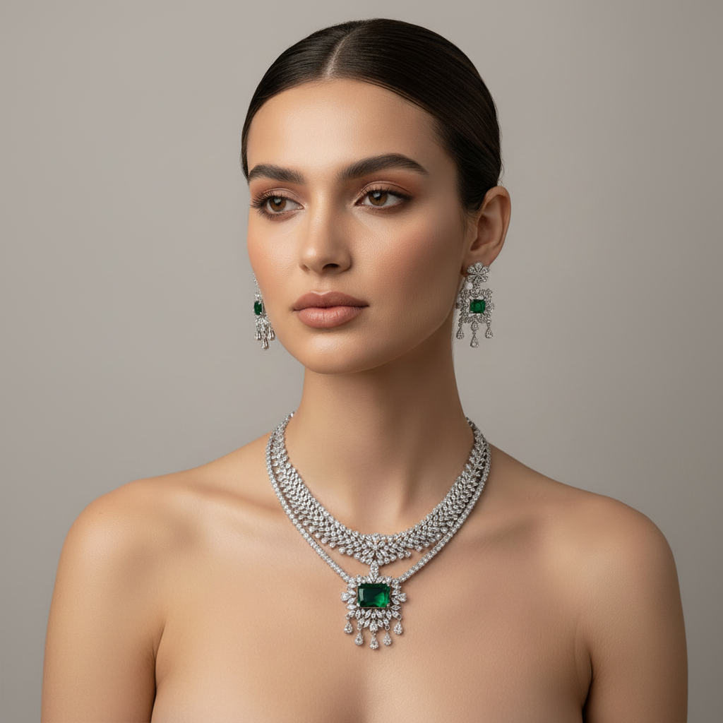 VERDANTÉ ROYALE Couture Necklace Set