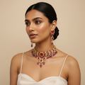 RUBELLE MAHARAANI Kundan-Inspired Choker Set