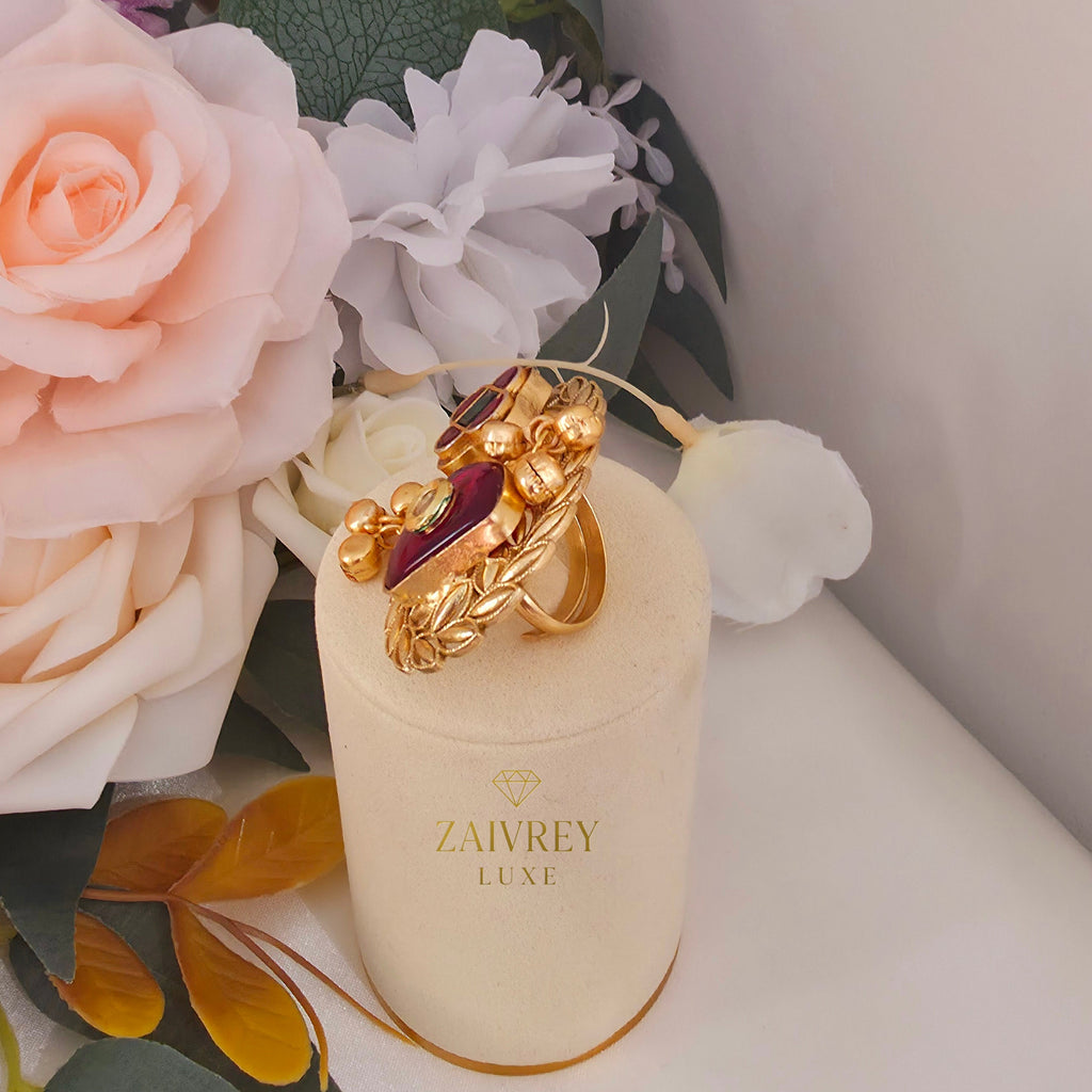 Rangriti Regal Statement Ring