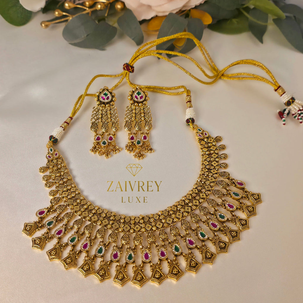 Rajvi Noor Heritage Necklace Set