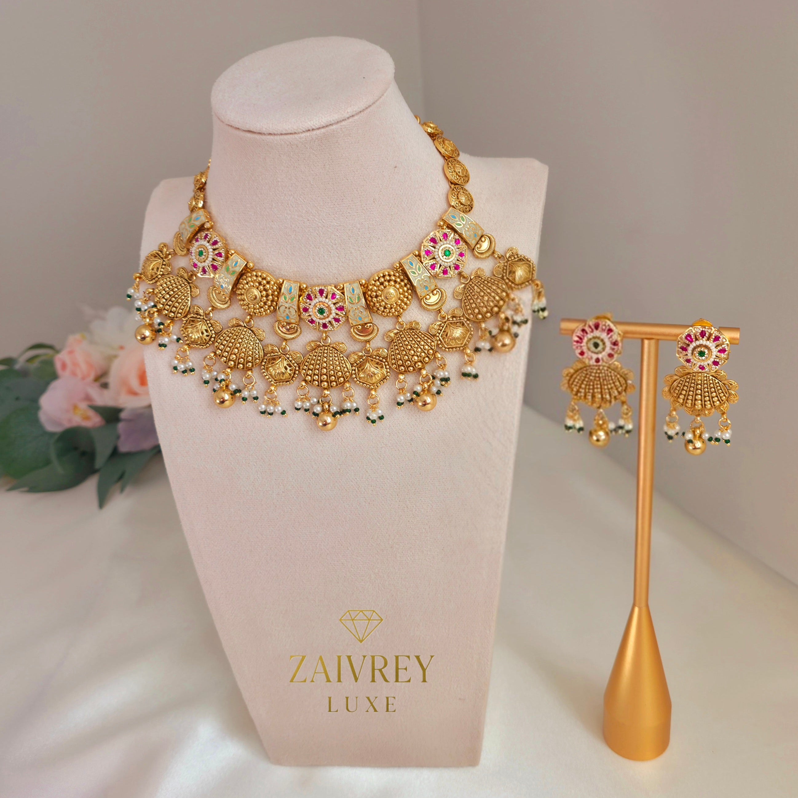 Anvika Heritage Necklace Set