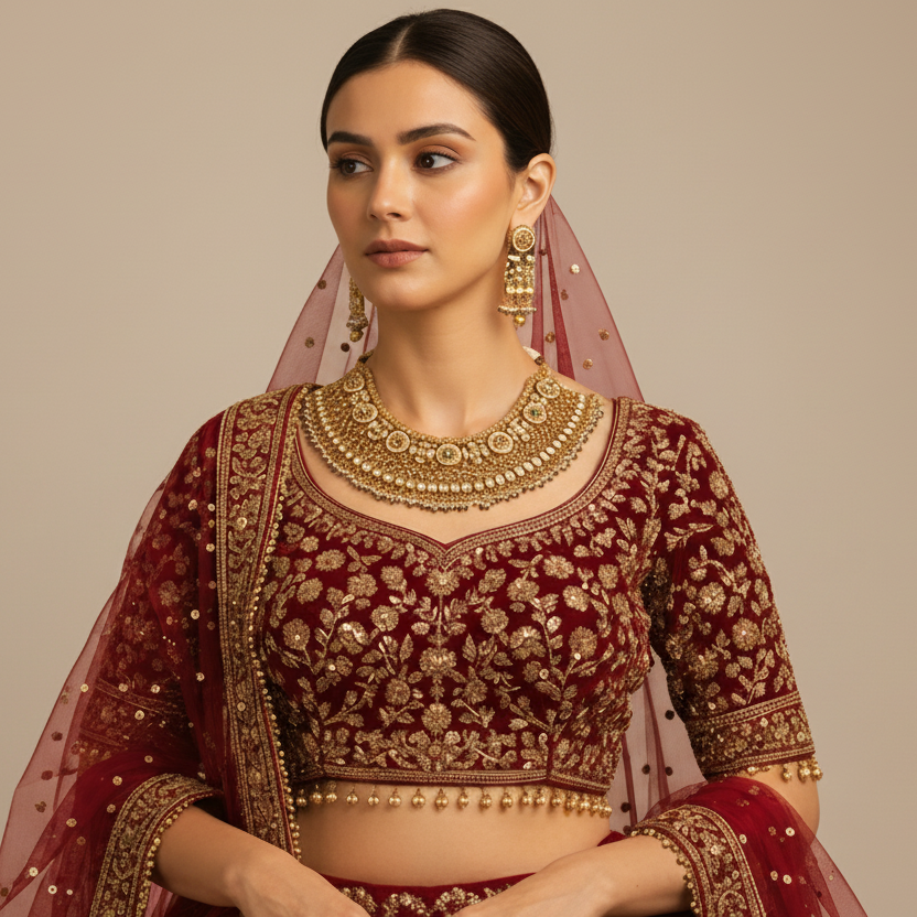 ZAIVREY Luxe Royal Statement Necklace Set