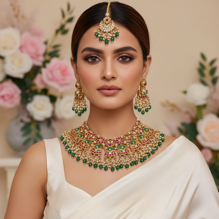 AARADHYA IMPÉRIA Royal Pearl Set