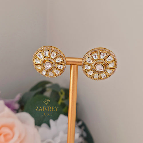 Celestia Halo Stud Earrings