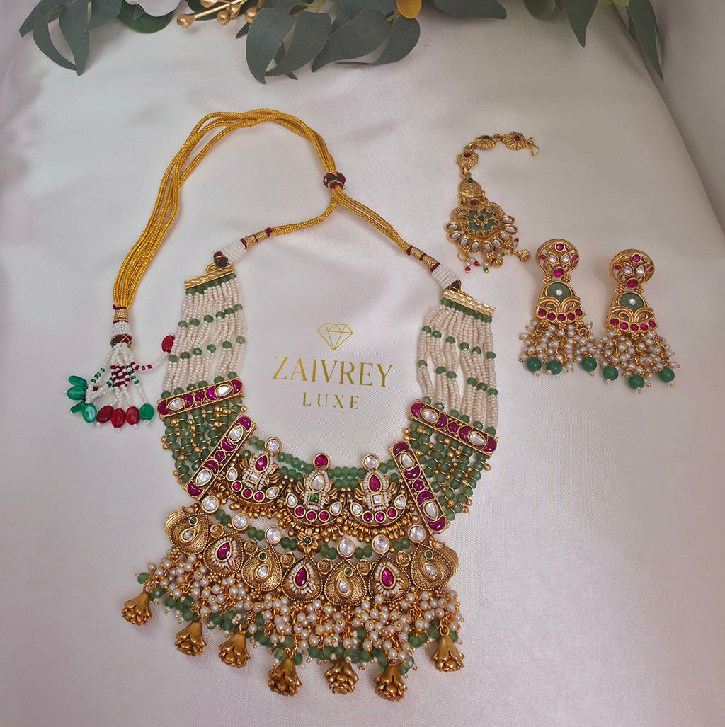 VASUNDHARA IMPÉRIA Pearl Heirloom Set