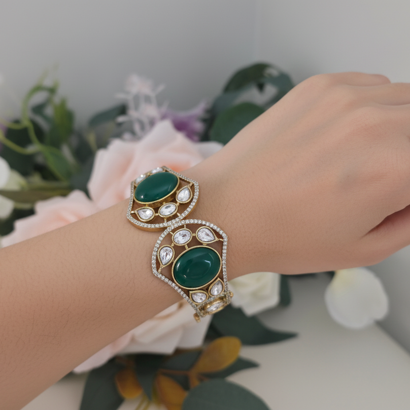 AVÉRIA EMERALD DUALIS Openable Cuff