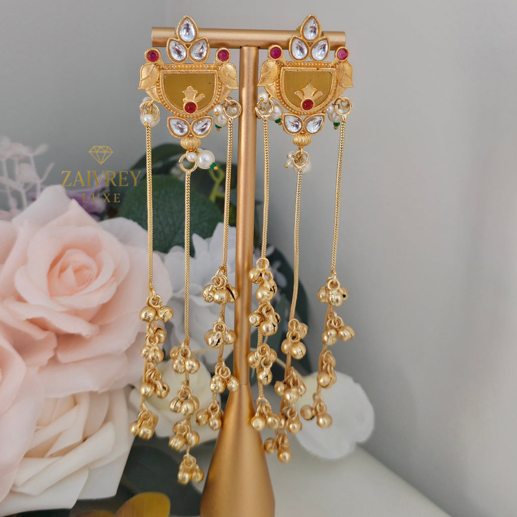 Zarina Kashmiri Cascade Earrings