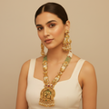 Saanvi Temple Heritage Necklace Set