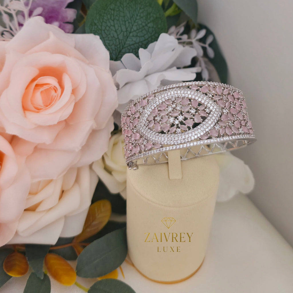 BLUSH IMPÉRIA Crystal Weave Cuff