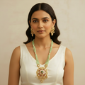 Maharani Mint Elegance Necklace Set