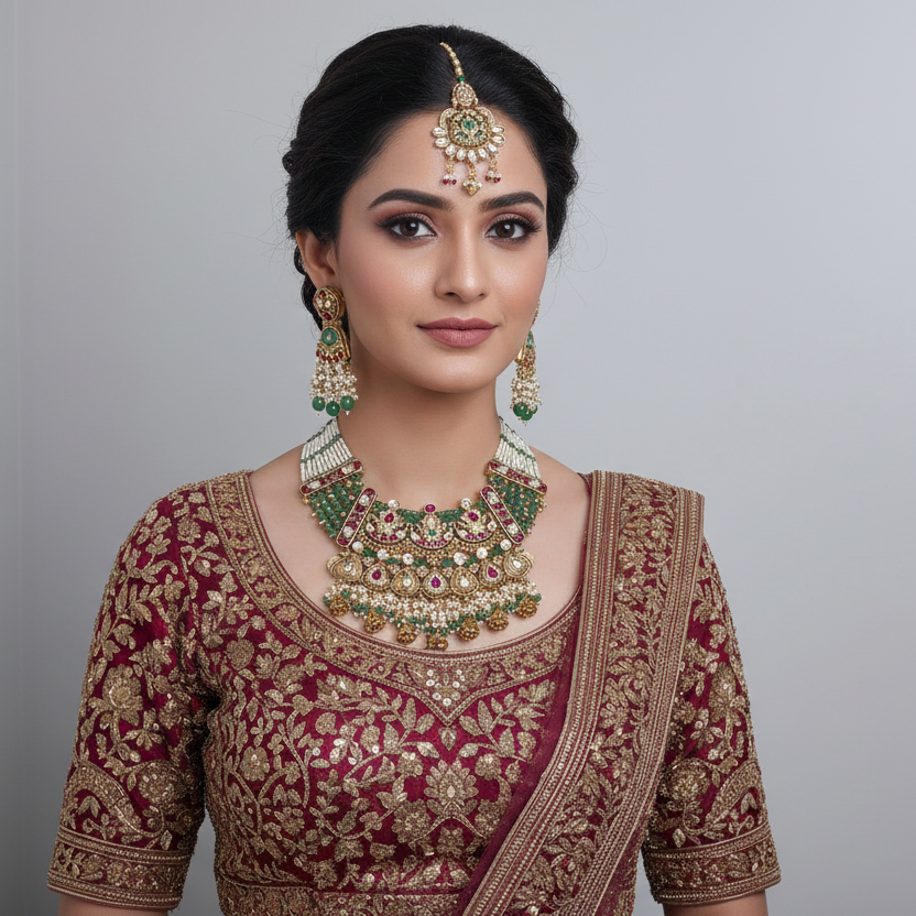 VASUNDHARA IMPÉRIA Pearl Heirloom Set