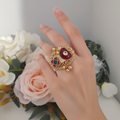 Rangriti Regal Statement Ring